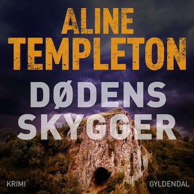 Dødens skygger – omslag til lydbogen af Aline Templeton