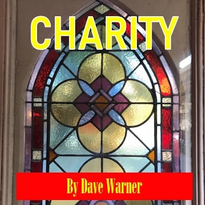 CHARITY – omslag til lydbogen af Dave Warner