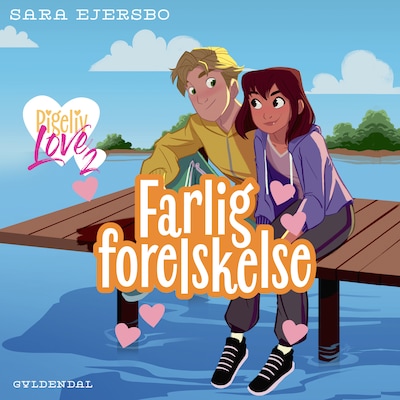 Pigeliv LOVE 2 - Farlig forelskelse – omslag til lydbogen af Sara Ejersbo