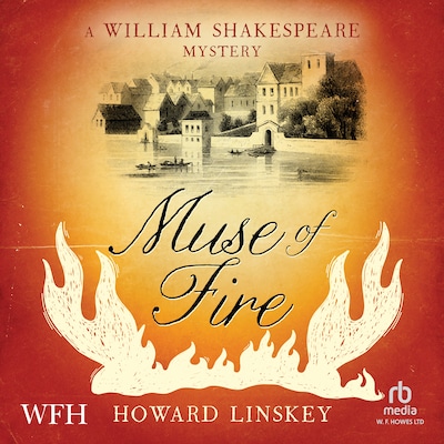 Muse of Fire – omslag til lydbogen af Howard Linskey