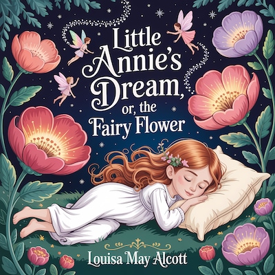 Little Annie’s Dream or The Fairy Flower – omslag til lydbogen af Louisa May Alcott
