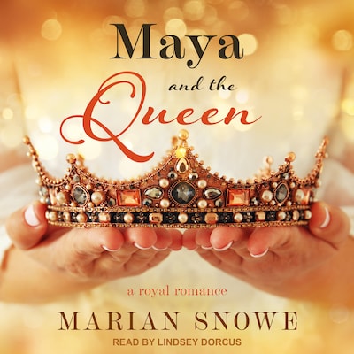 Maya and the Queen – omslag til lydbogen af Marian Snowe