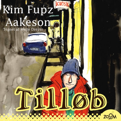 Tilløb – omslag til lydbogen af Kim Fupz Aakeson