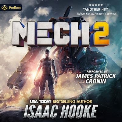 Mech 2 – omslag til lydbogen af Isaac Hooke