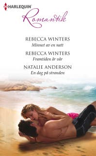 Minnet av en natt / Framtiden är vår / En dag på stranden – omslag till ljudboken av Natalie Anderson,Rebecca Winters