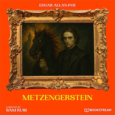 Metzengerstein – omslag til lydbogen af Edgar Allan Poe