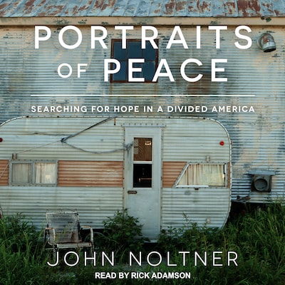 Portraits of Peace – omslag til lydbogen af John Noltner