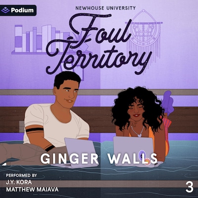 Foul Territory – omslag til lydbogen af Ginger Walls