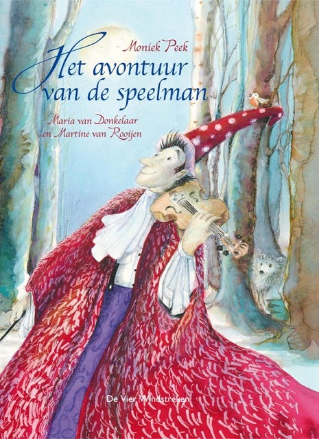 Het avontuur van de speelman – omslag van het luisterboek van Maria van Donkelaar,Martine van Rooyen