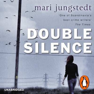 The Double Silence – omslag til lydbogen af Mari Jungstedt