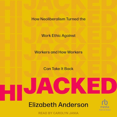 Hijacked – omslag til lydbogen af Elizabeth Anderson