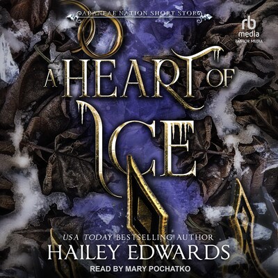 A Heart of Ice – omslag til lydbogen af Hailey Edwards