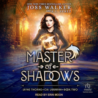 Master of Shadows – omslag til lydbogen af Joss Walker, R.L. Perez