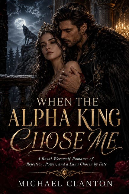 When The Alpha King Chose Me: A Royal Werewolf Romance of Rejection, Power, and a Luna Chosen by Fate – omslag til lydbogen af Michael Clanton
