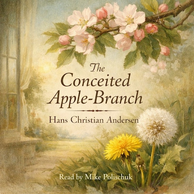 The Conceited Apple-Branch – omslag til lydbogen af Hans Christian Andersen