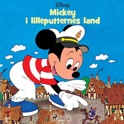 Mickey i lilleputternes land – omslag til lydbogen af Disney