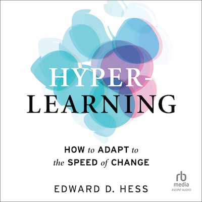 Hyper-Learning – omslag til lydbogen af Edward D. Hess