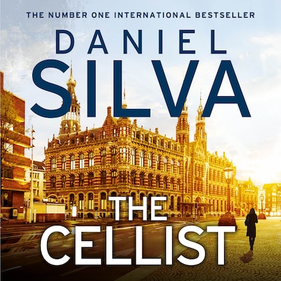 The Cellist – omslag til lydbogen af Daniel Silva