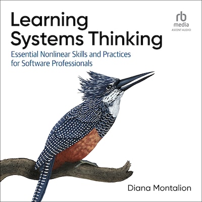 Learning Systems Thinking – omslag til lydbogen af Diana Montalion
