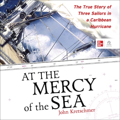 At the Mercy of the Sea – omslag til lydbogen af John Kretschmer
