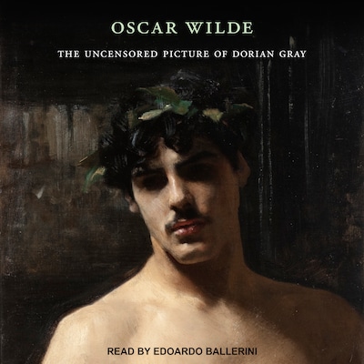 The Uncensored Picture of Dorian Gray – omslag til lydbogen af Oscar Wilde