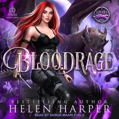Bloodrage – omslag til lydbogen af Helen Harper