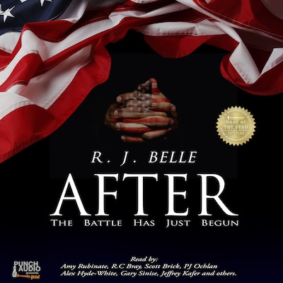 AFTER: The Battle Has Just Begun – omslag til lydbogen af RJ Belle