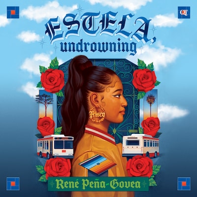 Estela, Undrowning – omslag til lydbogen af René Peña-Govea