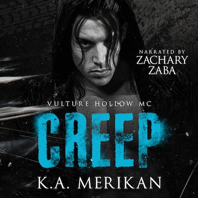 Creep – omslag til lydbogen af K.A. Merikan