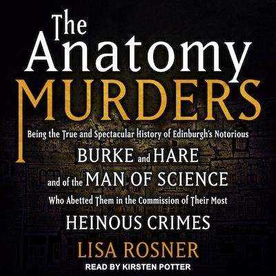 The Anatomy Murders – omslag til lydbogen af Lisa Rosner