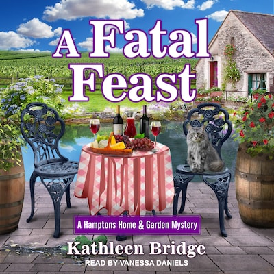 A Fatal Feast – omslag til lydbogen af Kathleen Bridge
