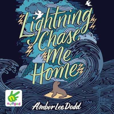 Lightning Chase Me Home – omslag til lydbogen af Amber Lee Dodd
