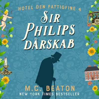 Sir Philips dårskab – omslag til lydbogen af M.C. Beaton