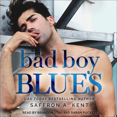 Bad Boy Blues – omslag til lydbogen af Saffron A. Kent