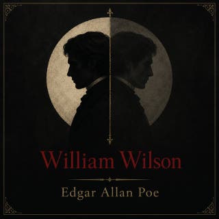 William Wilson – omslag till ljudboken av Edgar Allan Poe