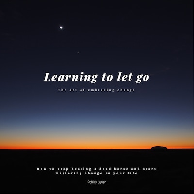 Learning to let go: The art of embracing change – omslag til lydbogen af Patrick Lynen