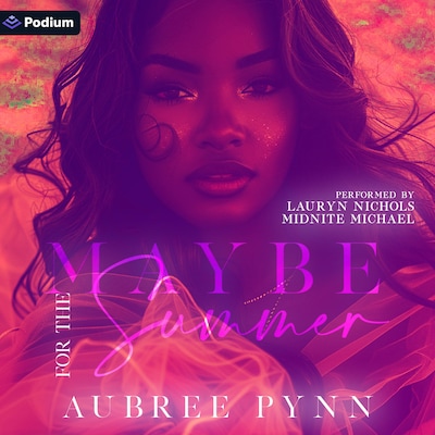 Maybe for the Summer – omslag til lydbogen af Aubree Pynn