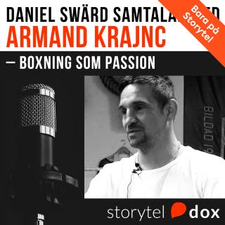Armand Krajnc – Boxning som passion – omslag till ljudboken av Daniel Swärd