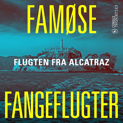 Flugten fra Alcatraz – omslag til lydbogen af Janne Aagaard
