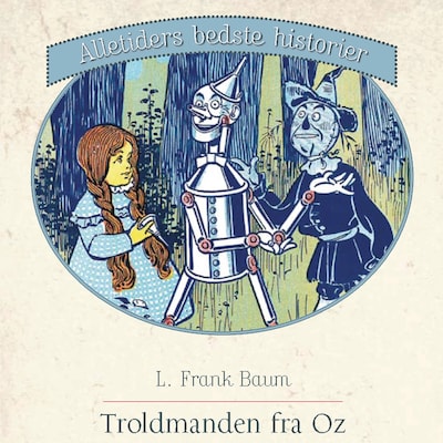 Troldmanden fra Oz – omslag til lydbogen af L. Frank Baum