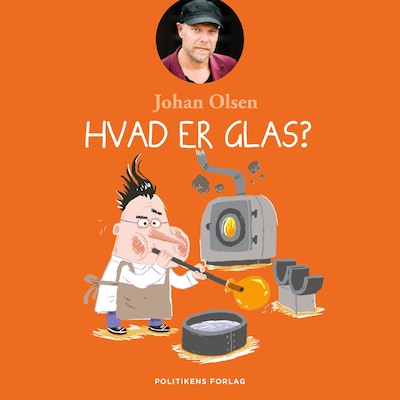 Hvad er glas? – omslag til lydbogen af Johan Olsen