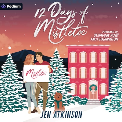 12 Days of Mistletoe – omslag til lydbogen af Jen Atkinson