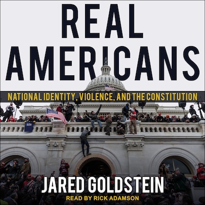 Real Americans – omslag til lydbogen af Jared Goldstein
