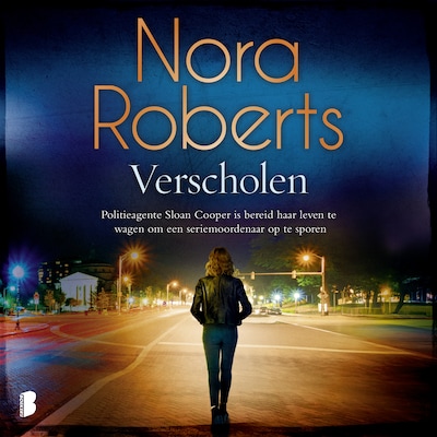 Verscholen – omslag van het luisterboek van Nora Roberts