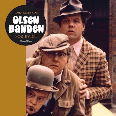 Olsen Banden – omslag til lydbogen af John Lindskog