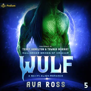 Wulf: Mail-Order Brides of Crakair, Book 5 – omslag till ljudboken av Ava Ross