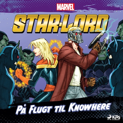 Star-Lord - På Flugt til Knowhere – omslag til lydbogen af Marvel