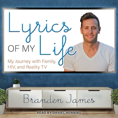 Lyrics of My Life – omslag til lydbogen af Branden James