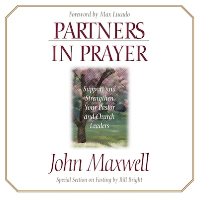 Partners in Prayer – omslag til lydbogen af John C. Maxwell