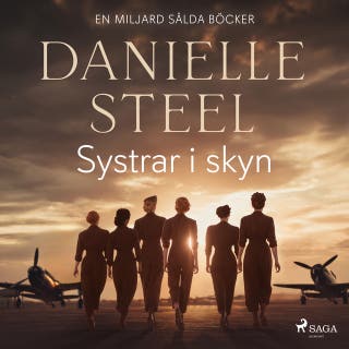 Systrar i skyn – omslag till ljudboken av Danielle Steel